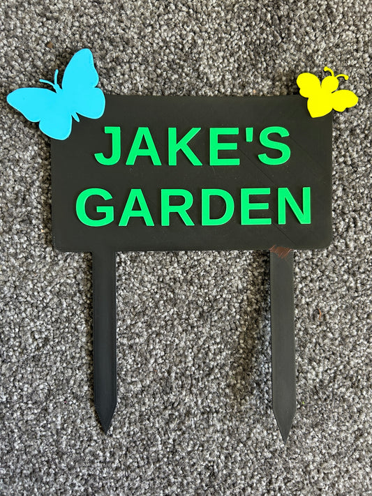 Personalised Garden Sign
